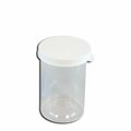 Frey Scientific Polystyrene Culture Vials, Snap Cap, 30 Drams, 72PK 426364-30/ PK/72/ 1 CS